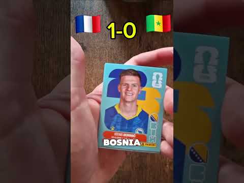 Prediccion Francia vs Senegal #panini #futbol #mundial #worldcup