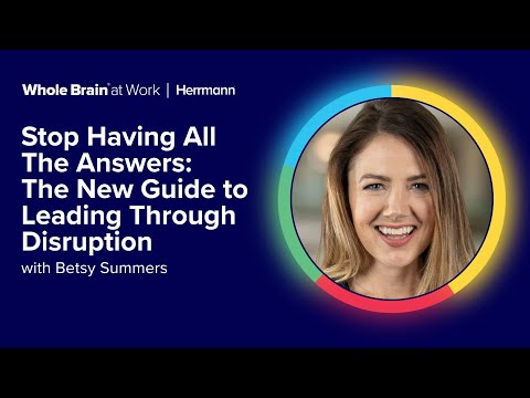 Stop Having All The Answers: The New Guide to Leading Through Disruption