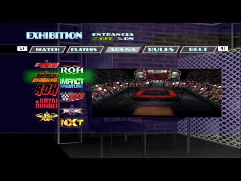 WWF NO MERCY - SHOWDOWN 64 - ARENA SHOWCASE