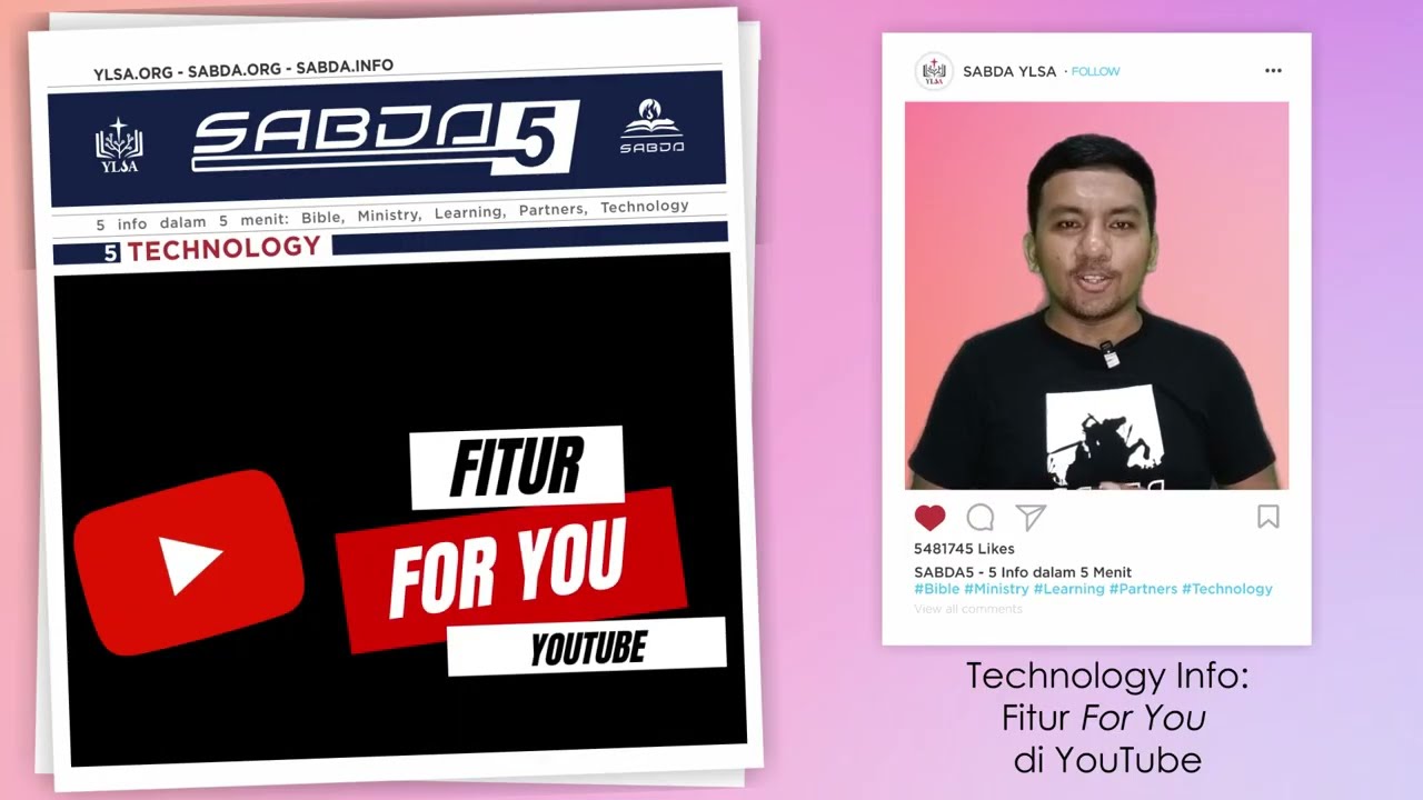 Fitur For You di YouTube