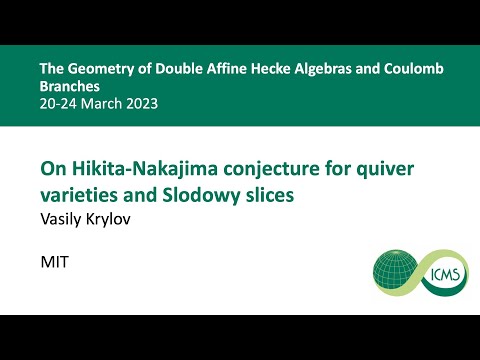 On Hikita-Nakajima conjecture for quiver varieties and Slodowy slices, Vasily Krylov, 22/03/2023