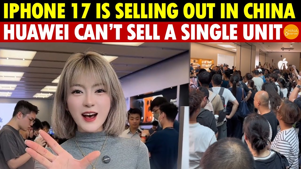 IPhone 17 Is Being Snapped up in China! Brutal Tests Beat Huawei! Huawei Can’t Sell a Single Unit