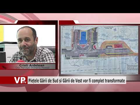 Piețele Gării de Sud și Gării de Vest vor fi complet transformate