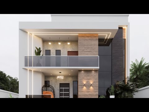 3 bedroom duplex semi detached house design