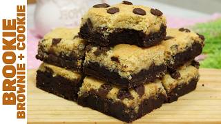 BROWNIE OR COOKIE? BROOKIE! THIS COMBINATION IS IRRESISTIBLE!