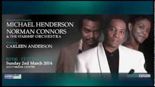 MICHAEL HENDERSON! NORMAN CONNORS! SHARE STAGE AGAIN in UK CONCERT