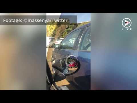 Brazen thief filmed breaking into car at Unisa in under 15 seconds