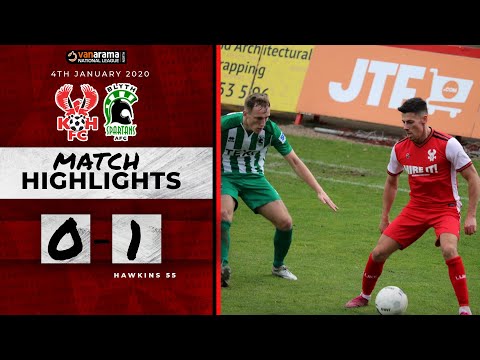 Match Highlights: Harriers 0-1 Blyth Spartans 04/01/20