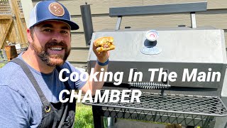Hamburgers & Hot Dogs On an Offset Smoker! Cooked Both Ways.