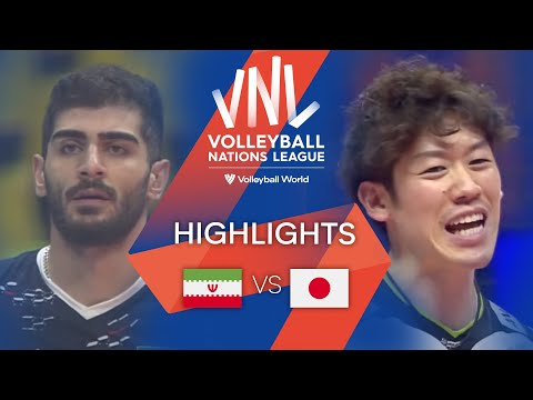 🇮🇷 IRI vs. 🇯🇵 JPN - Highlights Week 1 | Men's VNL 2022