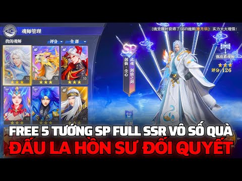 Game Lậu Mobile Đấu La Hồn Sư Đối Quyết Lậu - Free 5 SP Full SSR Vô Số Quà Vip Mỗi Ngày - APK IOS