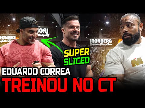 EDUARDO CORREA VICE MR. OLYMPIA TREINOU NO CT