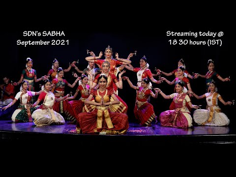 SDN's SABHA September 2021 - Sridevi Nrithyalaya - Bharathanatyam Dance