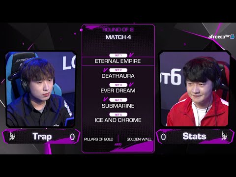 [2020 GSL S2] RO.8 Day2 Match2 Trap vs Stats