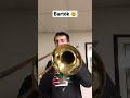 Attempting the Bartók Trombone Gliss on a Tenor! #bartók #trombone #music