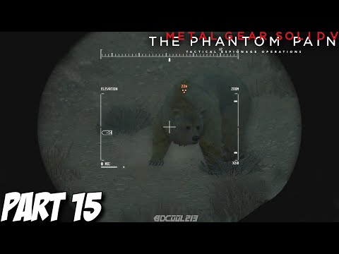 Let's Play Metal Gear Solid 5 The Phantom Pain Gameplay - Part 15 - Legendary Brown Bear - PS4 1080p