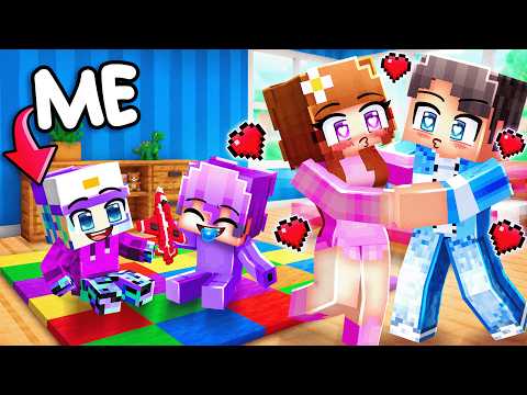 Spying on ONLINE DATERS as BABIES in Minecraft!