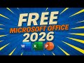 How To Get MICROSOFT OFFICE For FREE 2025
