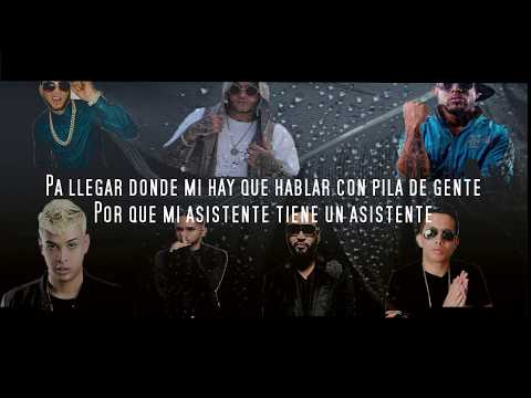 Banda de camion-El Alfa, Farruko, Bryant Myers, De La Ghetto, Zion, Noriel, Villano Sam  (Letra)
