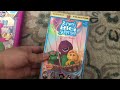 Barney S Musical Castle Live 2001 VHS Plus Barney S Big Surprise 1998 VHS