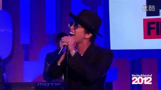 Bruno Mars Young Girls MTV Live