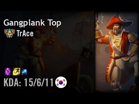 Gangplank Top vs Malzahar - TrAce - KR Challenger Patch 6.14