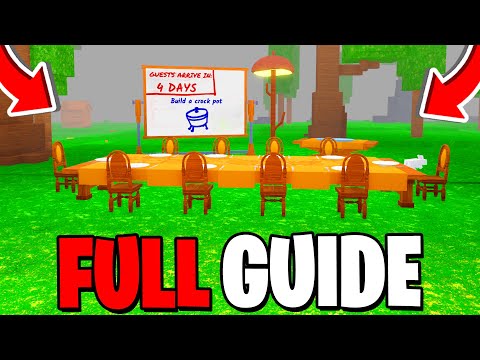 FULL GUIDE To The THANKSGIVING UPDATE & SERVE ALL DISHES In 99 Nights In The Forest! Roblox