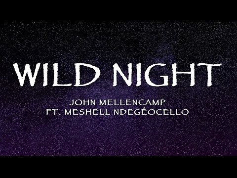John Mellencamp Ft. Meshell Ndegéocello - Wild Night (Lyrics)