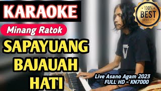Download lagu ZALMON - SAPAYUANG BAJAUAH HATI (LENYAI) || KARAOKE MINANG RATOK 2023 (FULL HD Versi Live) mp3
