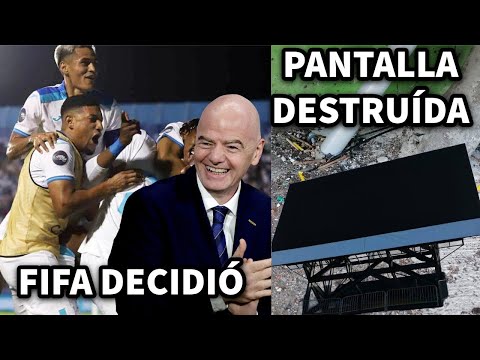 FIFA confirms Honduras will play in international playoff; National Stadium screen destroyed