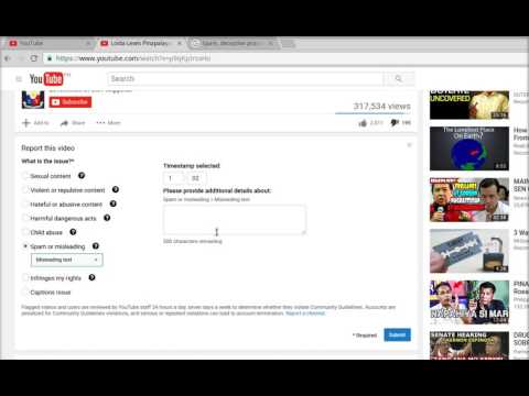 How To Report Videos With Deceptive and Misleading Titles