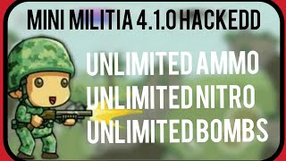 Mini Militia Unlimited Bomb Ammo Nitro Download Ibuninha S Ownd