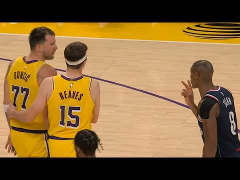 WILD Final 1:40 to Los Angeles Lakers vs Los Angeles Clippers