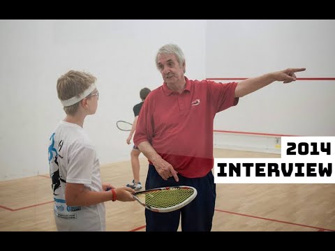 SQUASH. Malcolm Willstrop interview (Squash And Art Festival 2014)