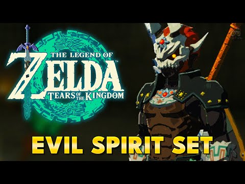 Zelda: Tears of the Kingdom - Evil Spirit Armor Set (All 3 Labyrinths Guide)
