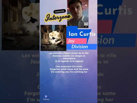JOY DIVISION Eng IAN CURTIS SONG INTERPLAY ENGLISH VERSION #joydivision #iancurtis #villes