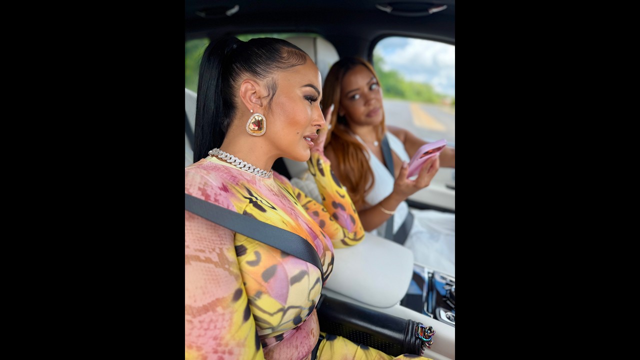 When Wayne checks Delicia for posting in his Rolls Royce!