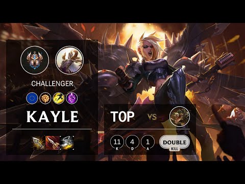 Kayle Top vs Renekton - EUW Challenger Patch 10.20