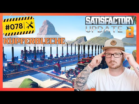 Electromagnetic control rods for the uranium fuel rods! Let's Play Satisfactory Update 8 #78