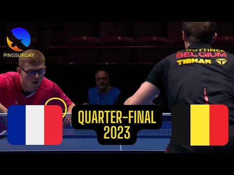 Alexis LEBRUN vs Cedric NUYTINCK | France vs Belgium 2/4
