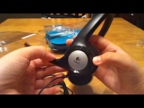 Universalios ausinės Logitech H390, su mikrofonu, USB jungtis video
