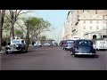 A Trip To New York 1930s in color [60fps, Remastered] w/added sound