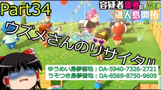 【あつ森】霊夢容疑者の無人島開拓【最終回Part34】