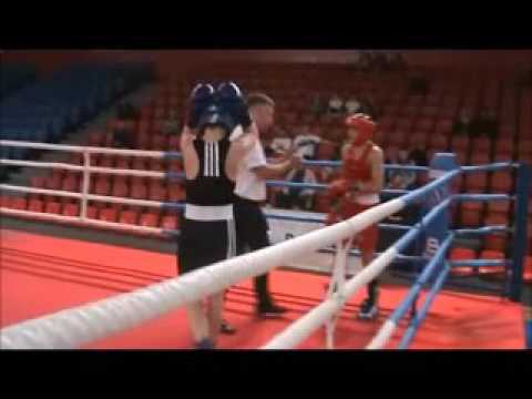 Dawid Polak (Box Haviżov - Czechy)  -  Patryk Maj ( Kaczor Boks Team Wałbrzych)