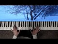 Белым снегом. Версия на пианино. 
