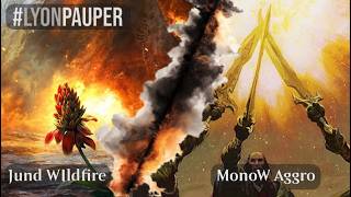 JUND EST IL TOUJOURS LE MEILLEUR DECK ?! Jund Wildfire vs Mono White Aggro - Ligue Pauper Lyonnaise