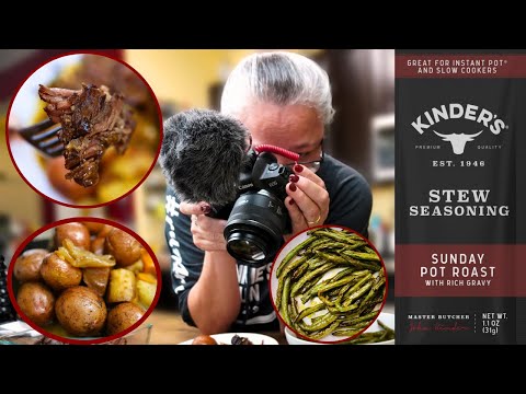 Kinder's Instant Pot Pot Roast, Potatoes, Vegetables, & Gravy - Kinder's "Sunday Pot Roast"