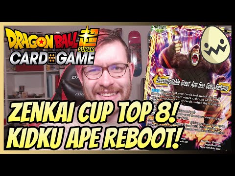 Dragon Ball Super Card Game: Zenkai Cup! Top 8 Kidku Ape Reboot!