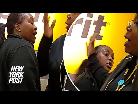 Spirit Airlines agent unleashes profanity-riddled tirade on co-worker