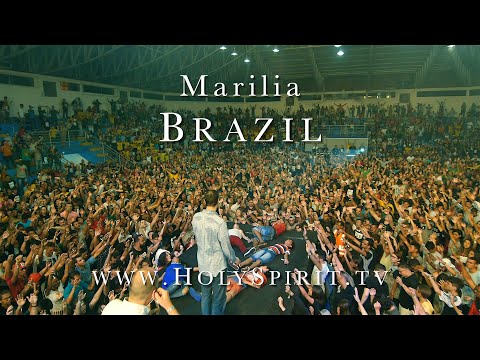 Fire of HolySpirit falling upon youth in Brazil!